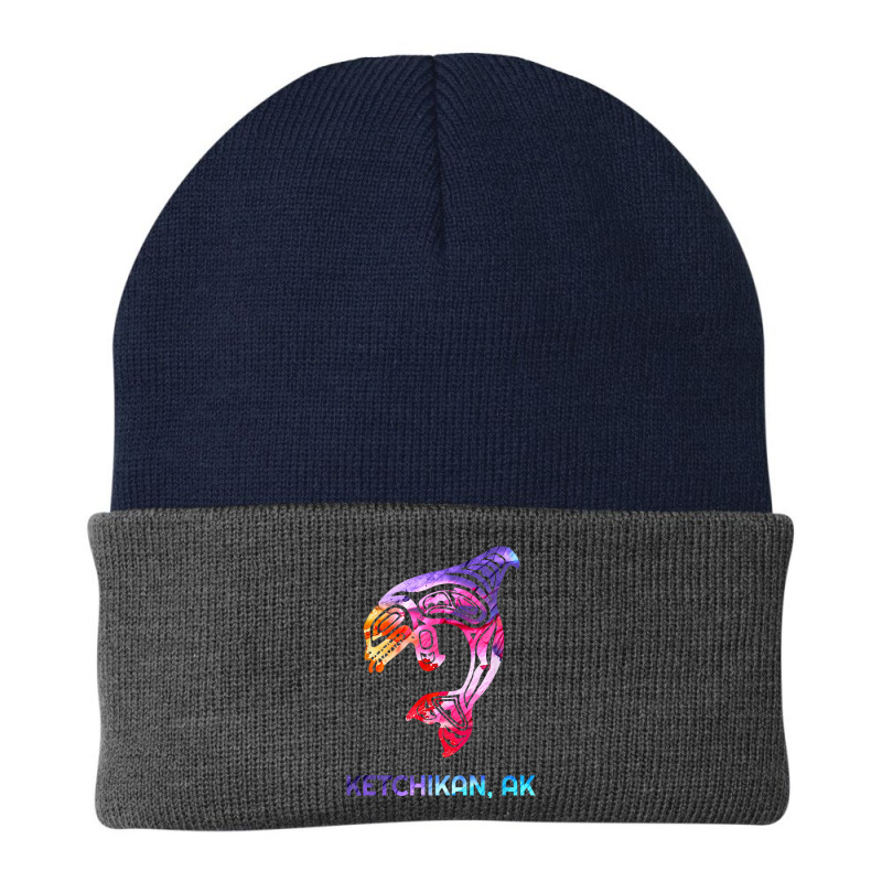 Ketchikan Alaska Se Native American Indian Orca Killer Whale Beanie by LaticiaSandgren | Artistshot