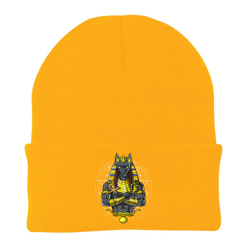 Egyptian God Anubis, Egyptian God Anubis Art, Egyptian God Anubis Vint Beanie by SHYYTTR567 | Artistshot