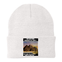 Why Are There Pyramids In Egypt They Were Too Heavy Beanie | Artistshot