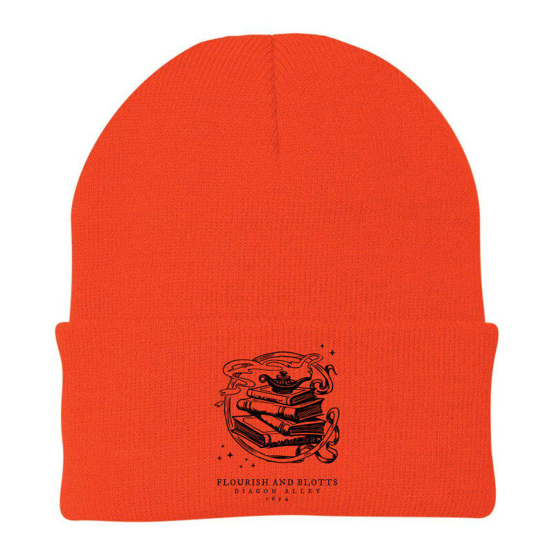 Flourish And Blotts Bookshop Beanie by cm-arts | Artistshot