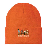 Technology Specialist Horror Coffee Halloween Pumpkin Autumn T Shirt Beanie | Artistshot