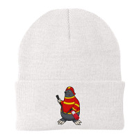 Fire Department T  Shirt Mole As Firefighter With Fire Extinguisher T Beanie | Artistshot