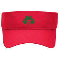 Awesome Vegan Weightlifter Design Visor Hat | Artistshot