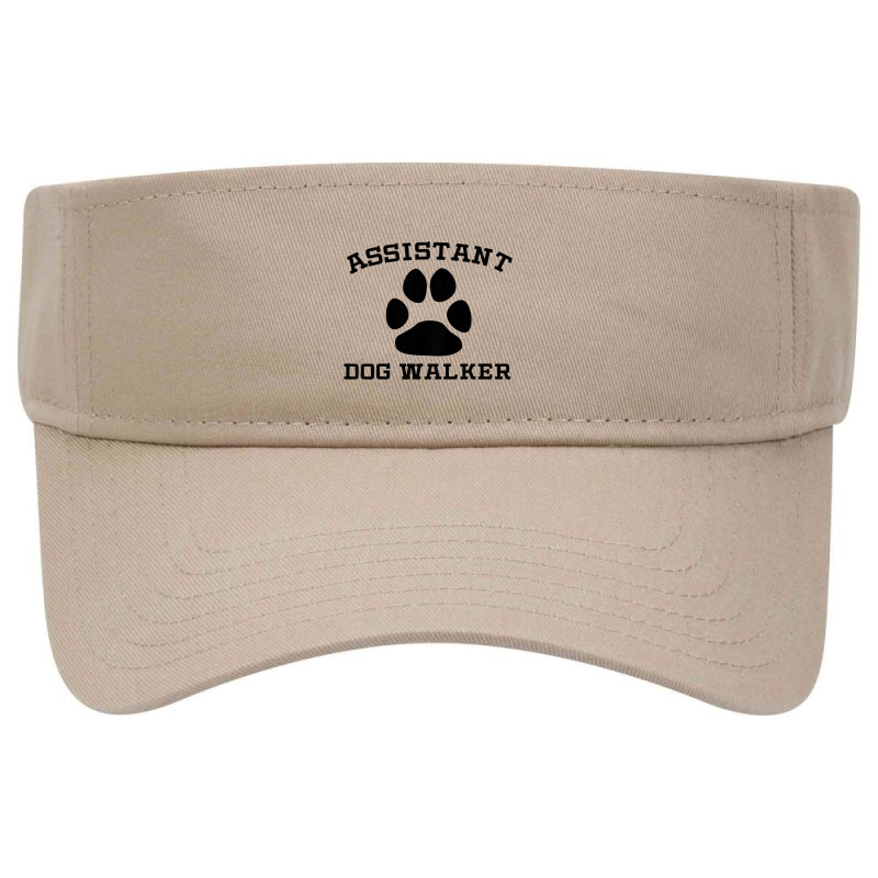 Kids Assistant Dog Walker Paw Print Kids T Shirt Visor hat by cm-arts | Artistshot