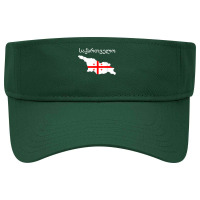 Republic Of Georgia Flag Georgian Roots Gift Visor Hat | Artistshot