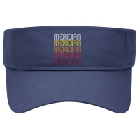 Meridian, Id  Vintage Style Idaho T Shirt Visor Hat | Artistshot