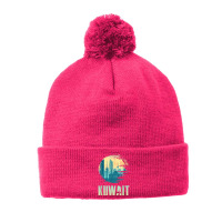 Visit Kuwait! Wanderlust, Famous Cities, Travelling T Shirt Pom Pom Beanie | Artistshot