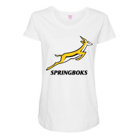 South Africa National Rugby Merchandise Maternity Scoop Neck T-shirt | Artistshot