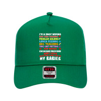 Top Notch Daycare Teacher I Love Each Every One Of My Babies Mesh Back Trucker Hat | Artistshot