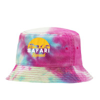 Safari Squad Zoologist Zoo Animals Tie Dyed Bucket Hat | Artistshot