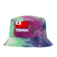 Tonga Tongan Flag Gift Tank Top Tie Dyed Bucket Hat | Artistshot