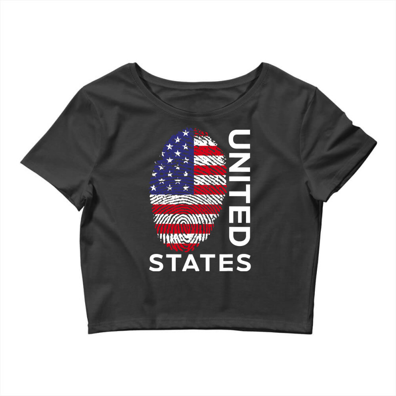 Usa America Flag Home United States Crop Top by ZulArt | Artistshot