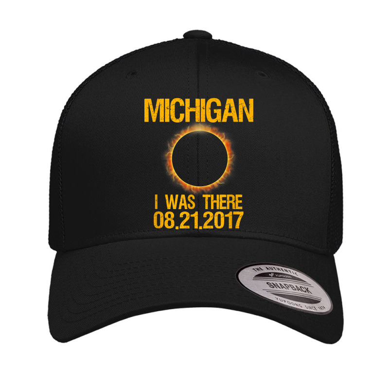 Michigan Total Solar Eclipse 2017 T Shirt Retro Trucker Cap by ReagerAero | Artistshot