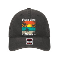 Punta Cana Dominican Republic Beach Dyed Cap | Artistshot