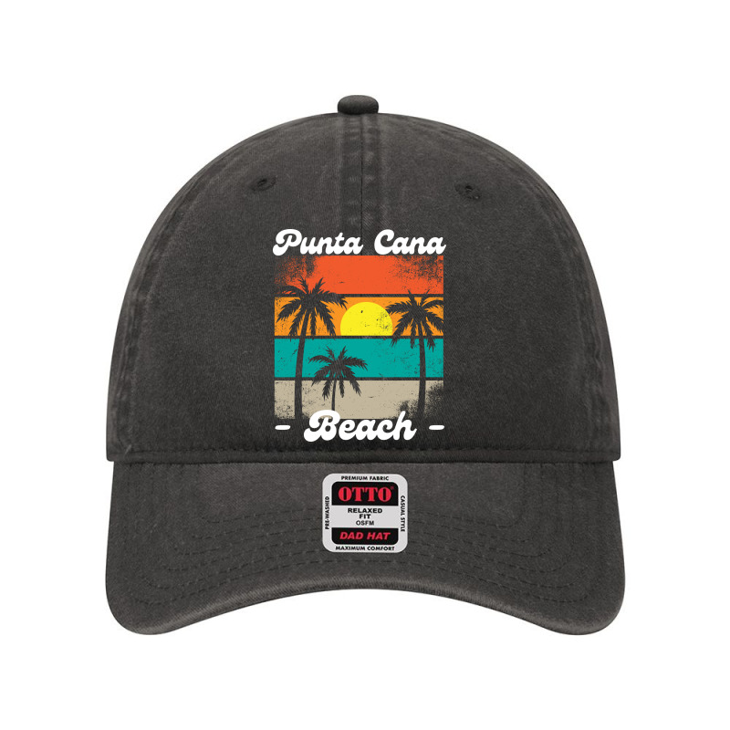 Punta Cana Dominican Republic Beach Dyed Cap by spreadshirt.com/Wolf shop | Artistshot