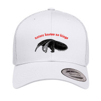 Nature Knows No Kings Nihilist Anteater Design Retro Trucker Cap | Artistshot