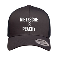 Nietzsche Funny Humorous Philosophy Nihilism Retro Trucker Cap | Artistshot