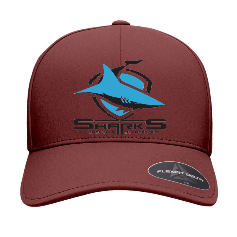 Cronulla Sharks Seamless Cap by SomArt | Artistshot