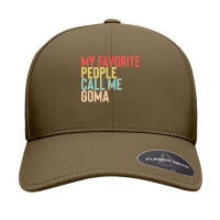 Mothers Day Gift Ideas T  Shirt My Favorite People Calls Me Goma Shirt Seamless Cap | Artistshot