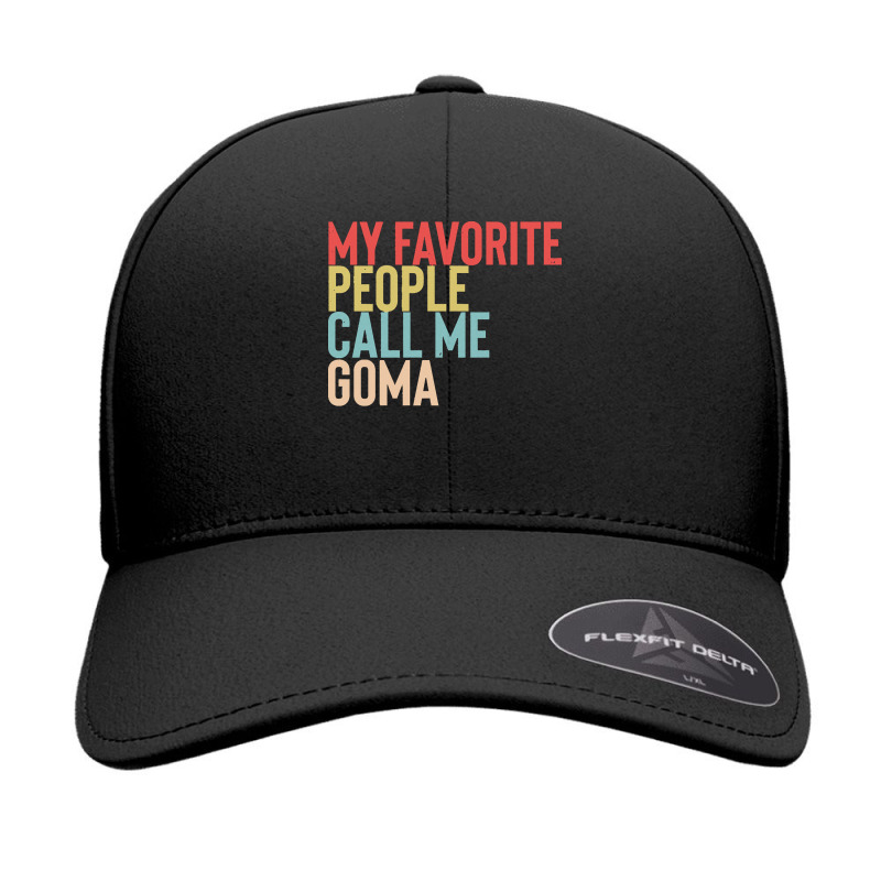 Mothers Day Gift Ideas T  Shirt My Favorite People Calls Me Goma Shirt Seamless Cap by agealthough | Artistshot