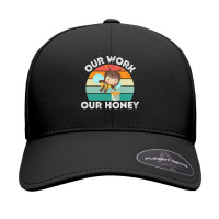 Bee Vegan T  Shirt Our Work Our Honey Bee Vegan Plantbased Funny Novel Seamless Cap | Artistshot