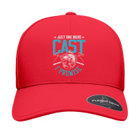 Fishing Fish Funny Fishing Just One More Cast I Promise Men Women 366 Seamless Cap | Artistshot