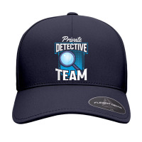 Private Detective Team Spy Investigator Investigation T Shirt Seamless Cap | Artistshot