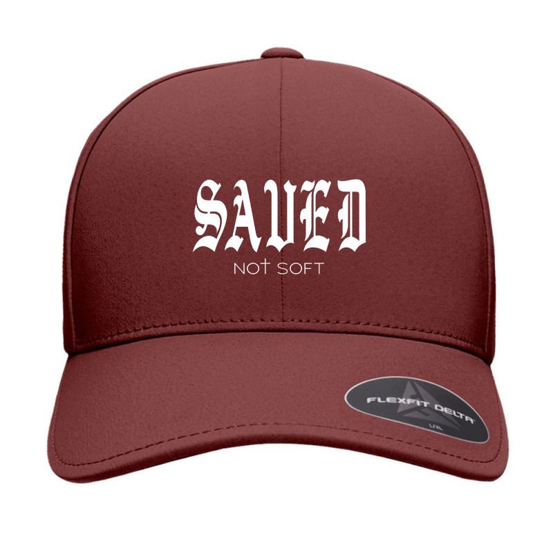 Saved Not Soft Novelty Salvation Seamless Cap | Artistshot