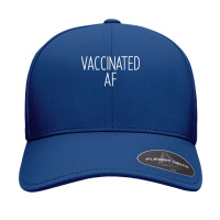 Vaccinated Af  Pro Vaccine Vaccination Science Health Gift T Shirt Seamless Cap | Artistshot