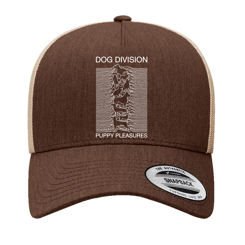 Dog Division   Puppy Pleasures Yupoong Trucker Cap | Artistshot