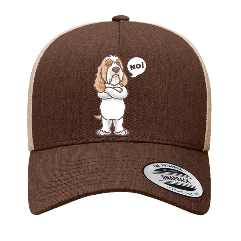 Petit Basset Griffon Venden T  Shirt Stubborn Petit Basset Griffon Ven Yupoong Trucker Cap by pfahey | Artistshot