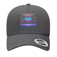 Synthwave T  Shirt Fascinating Dusk Retrowave T  Shirt Yupoong Trucker Cap | Artistshot