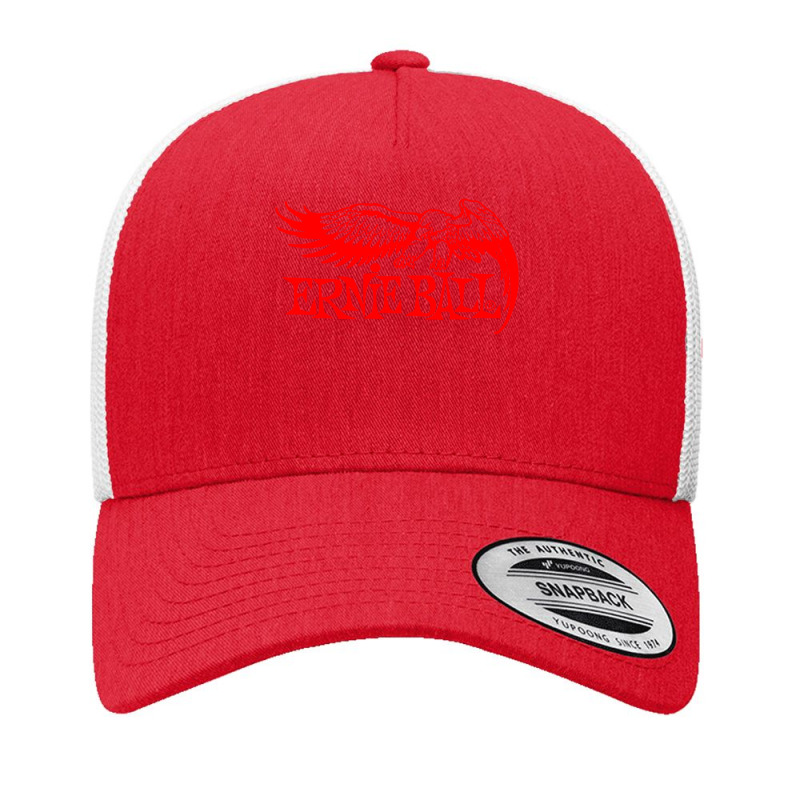 Ernie Ball Best Bass Guitars Red Color Yupoong Trucker Cap by rashidhuseinshop | Artistshot