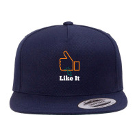 Like It For Social Media Influanser 5 Panel Snapback Cap | Artistshot