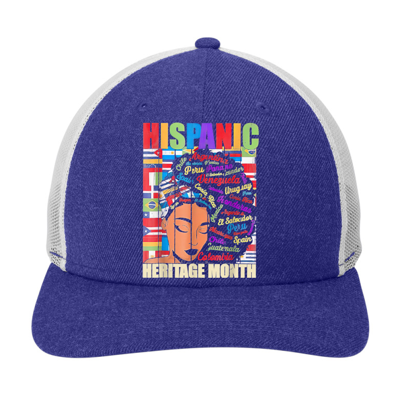 Hispanic Heritage Month Latin Country Flags T Shirt Snapback Trucker Cap by cm-arts | Artistshot