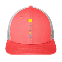 Minimalist Solar System - Astronomy Science Snapback Trucker Cap | Artistshot