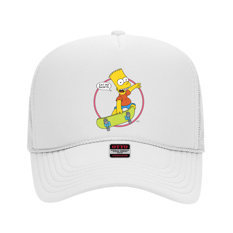 The Simpsons Bart Simpson Eat My Shorts Foam Trucker Hat by Gibbons Washburn | Artistshot