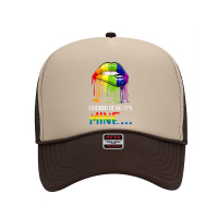 I Licked It So It Mine T Shirt , Gay Pride Lgbt T Shirt T Shirt Foam Trucker Hat | Artistshot