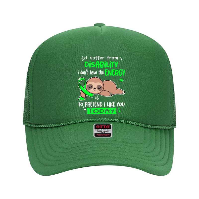 Disability Awareness T  Shirt2093 Foam Trucker Hat by cm-arts | Artistshot