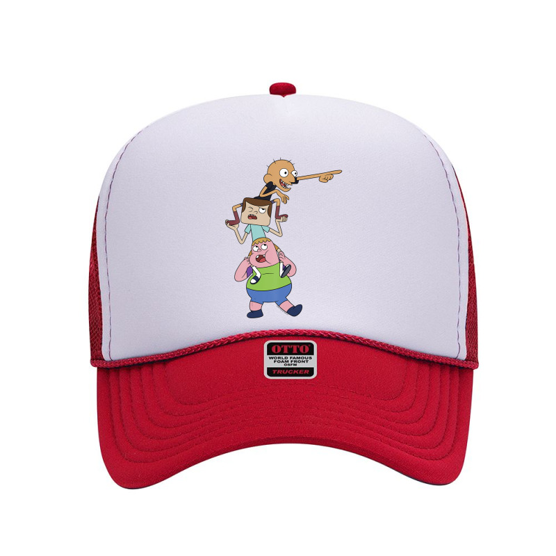 Cn Clarence Best Friends Stack Foam Trucker Hat by laughingtuy | Artistshot