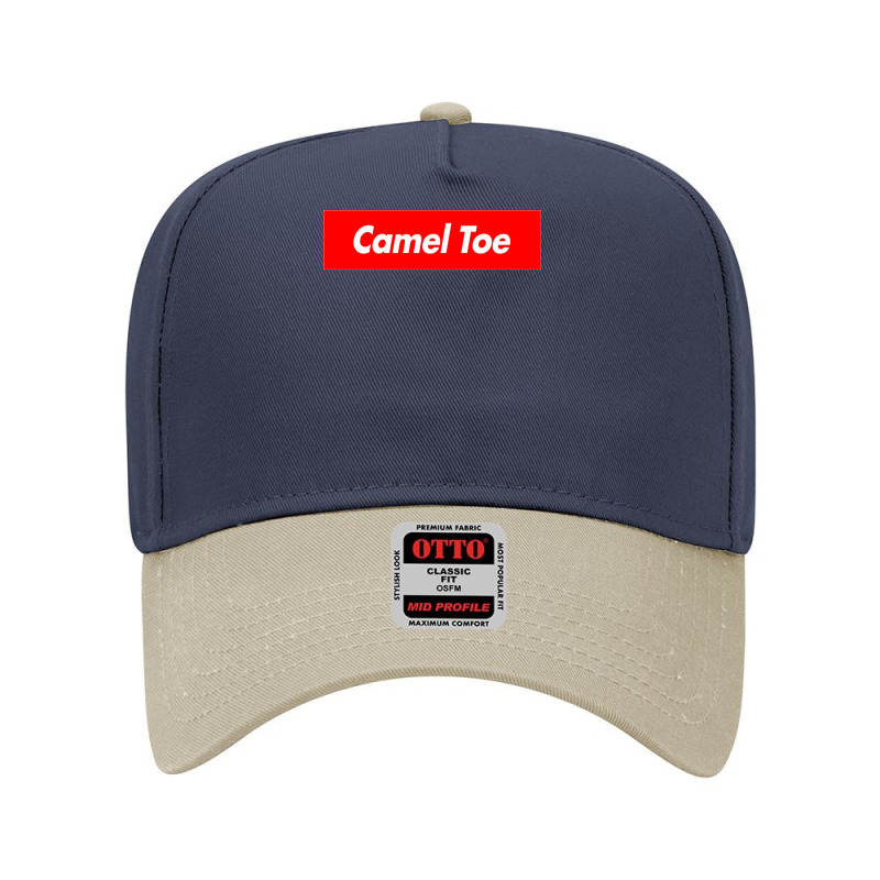 Camel Toe Red Box Adjustable Baseball Cap by cm-arts | Artistshot