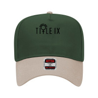 Title Ix 50th Anniversary Since 1972 Women's Sports History Raglan Bas Adjustable Baseball Cap | Artistshot