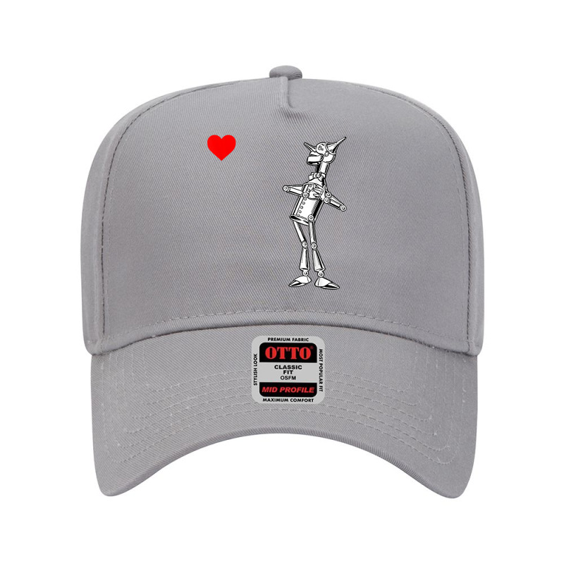 Cute Oz Heart-the Wizard Of Oz Tin Man Adjustable Baseball Cap | Artistshot