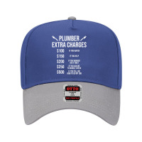 Plumber Extra Charges Adjustable Baseball Cap | Artistshot