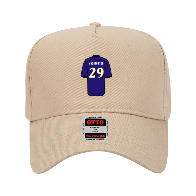 Ar'darius Washington Jersey 1 Adjustable Baseball Cap by TimothyManess | Artistshot