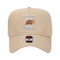 I M The Holiday Armadillo Hanukkah Ugly Christmas Sweater Adjustable Baseball Cap | Artistshot