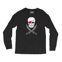 Pirate Skull Crossed Swords Funny Long Sleeve Shirts | Artistshot