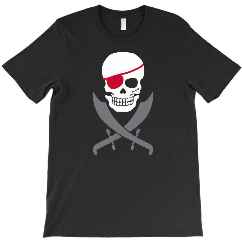 Pirate Skull Crossed Swords Funny T-shirt | Artistshot