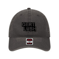 Gert Lush - It_s A Bristol Thing - Black Text Dyed Cap | Artistshot