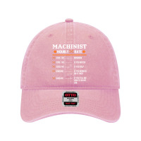 Machinist Hourly Rate Machining Dyed Cap | Artistshot